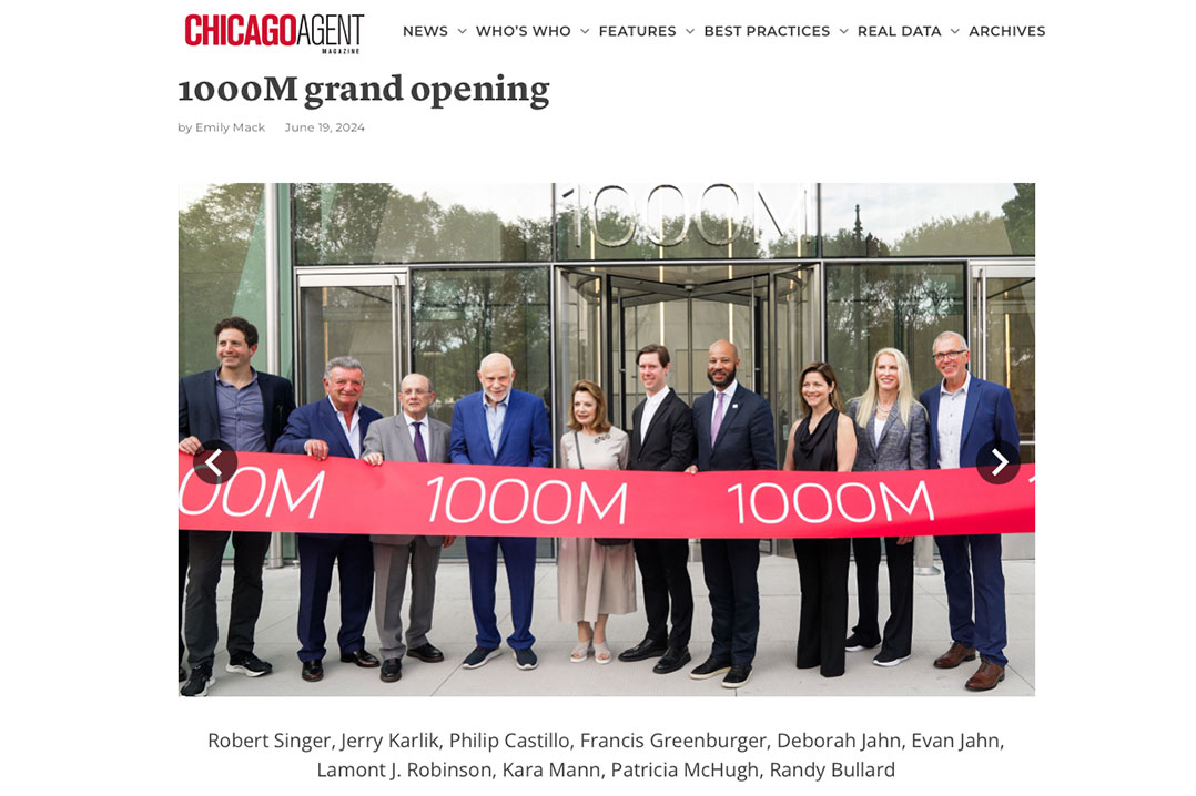 ChicagoAgent-1000M Grand Opening