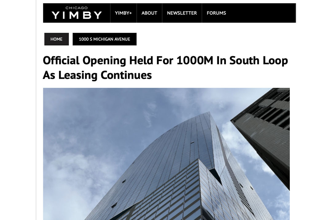YIMBY Chicago News Article