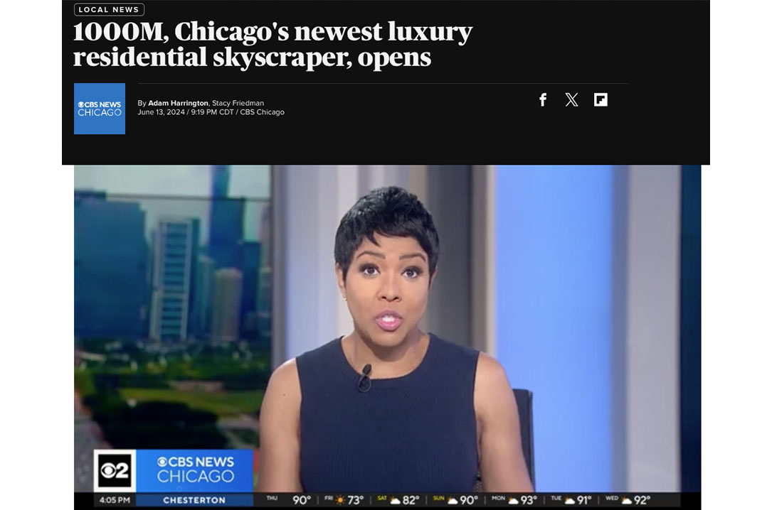 CBS News Chicago 1000M Opens