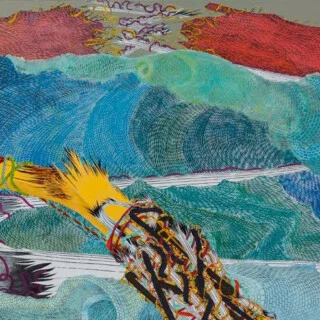 Andy Piedilato: Wave, 2014